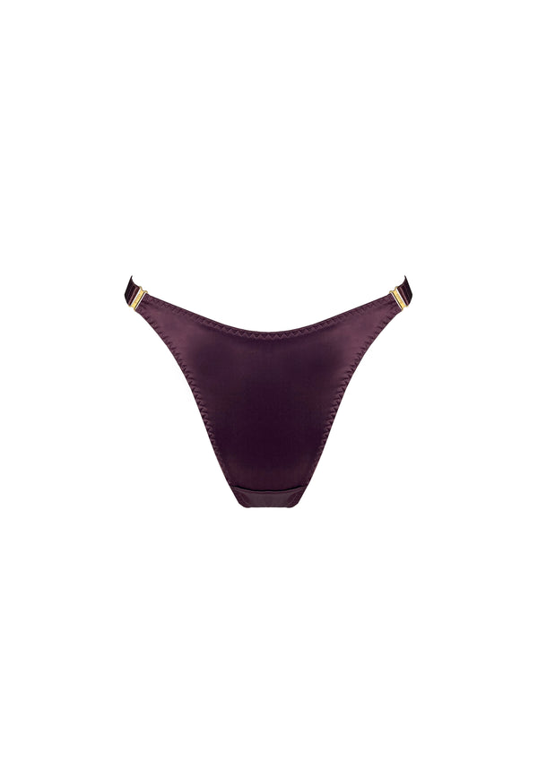 Signature Silk Thong